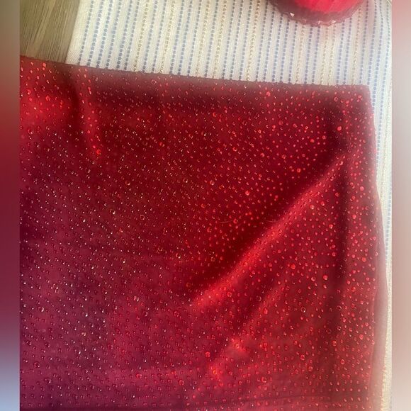 Alice + Olivia  jumpsuit Womens Size 6 Red Wine Sleeveless Pants Straight - Picture 13 of 16